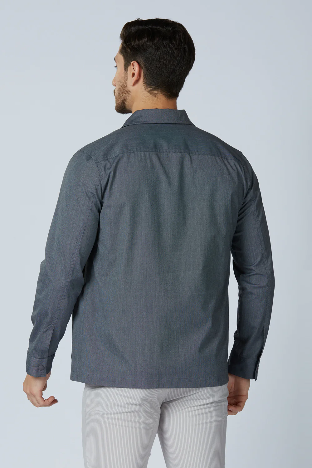 Soft Touch Dark Navy Everyday Shacket - Image 5