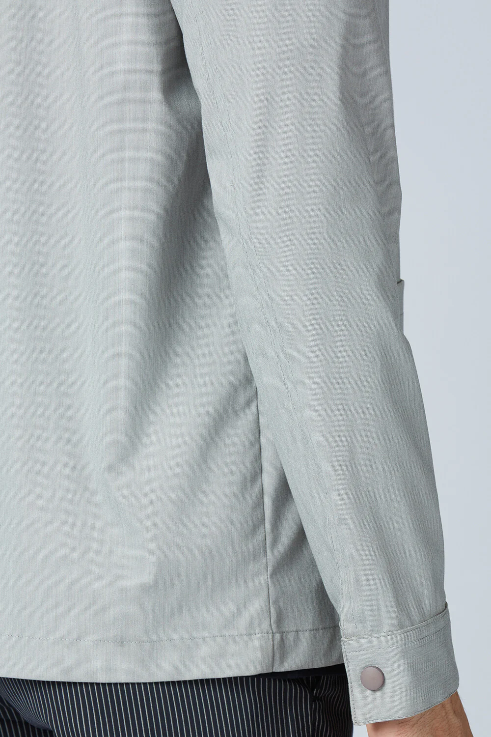 Soft Touch Grey Everyday Shacket - Image 10