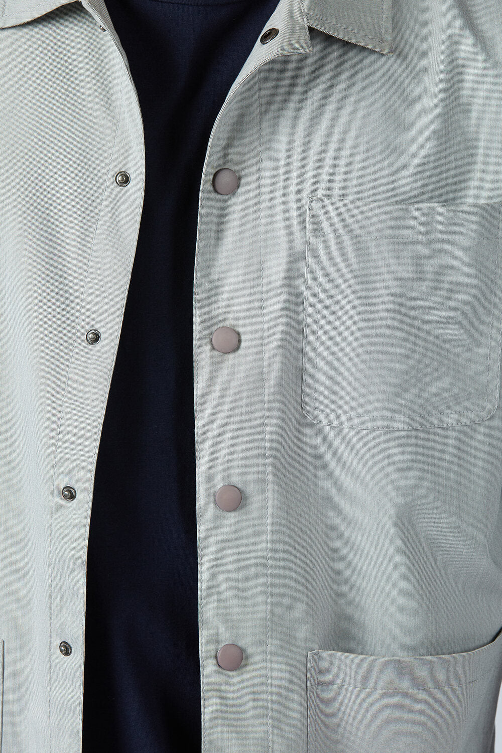 Soft Touch Grey Everyday Shacket - Image 7