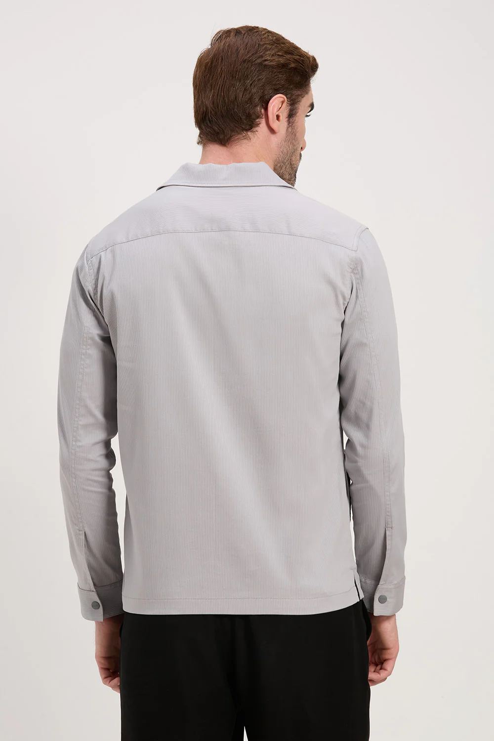 Cotton Blend Errand Shacket - Image 14
