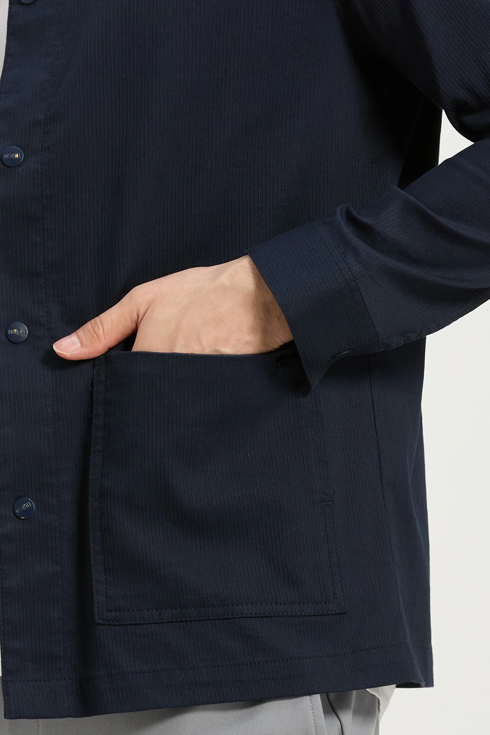 Cotton Blend Errand Shacket - Image 22