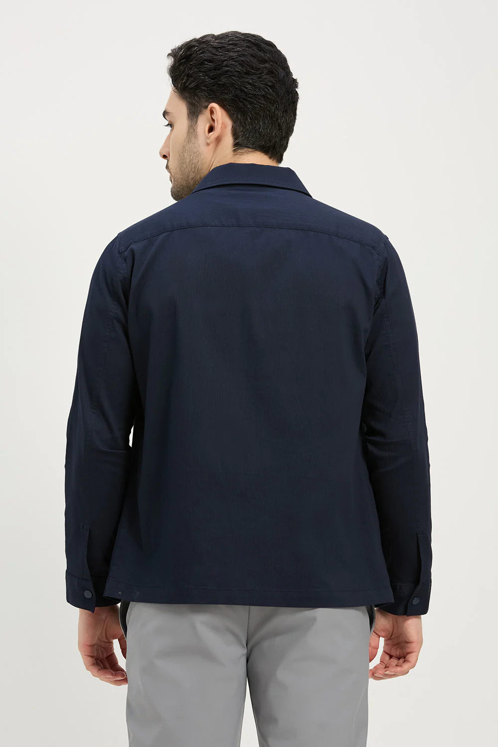 Cotton Blend Errand Shacket - Image 23
