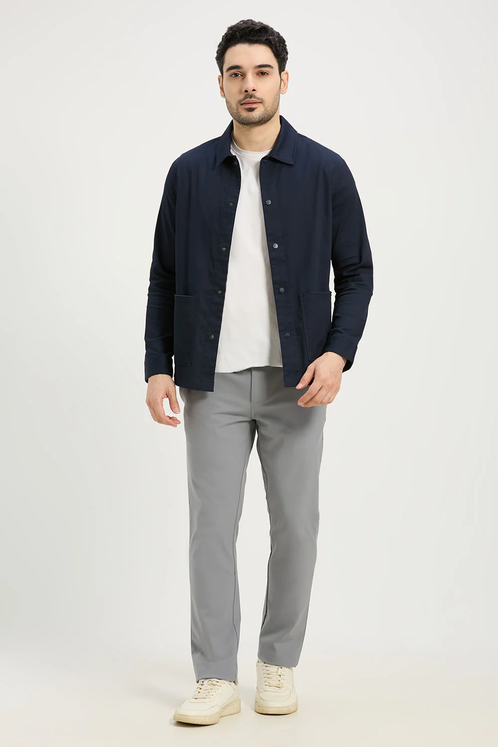 Cotton Blend Errand Shacket - Image 25