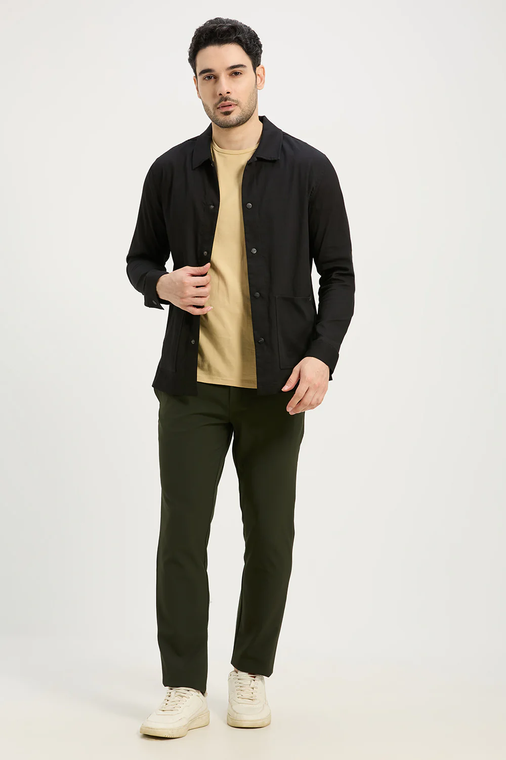 Cotton Blend Errand Shacket - Image 8