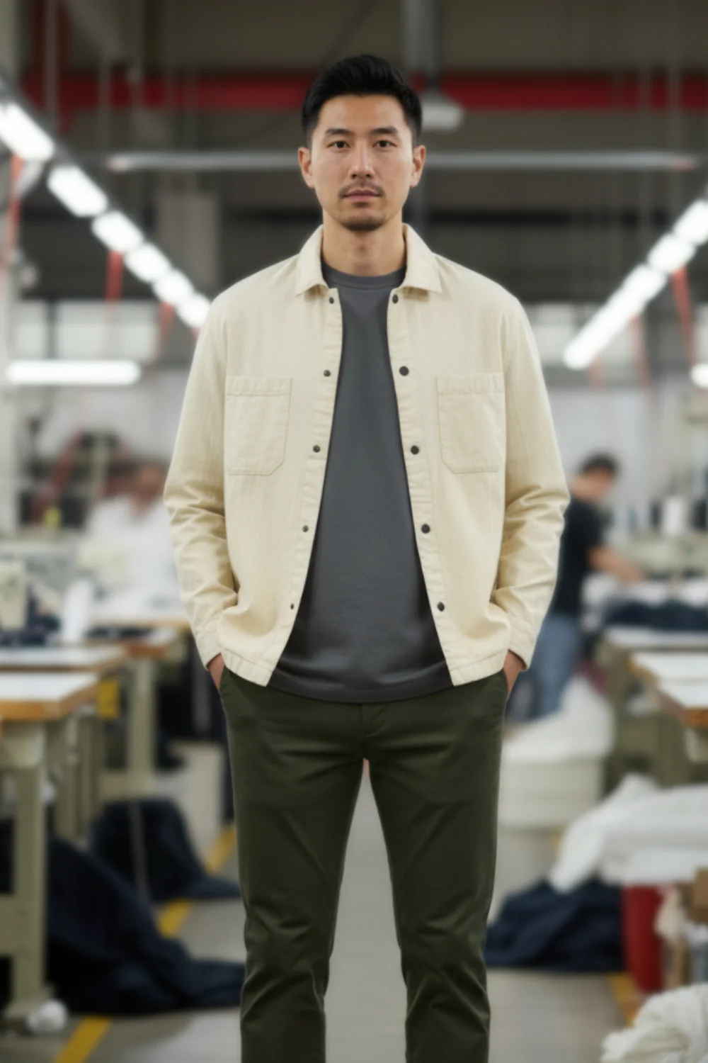 Cotton Denim Maven Shacket - Image 11
