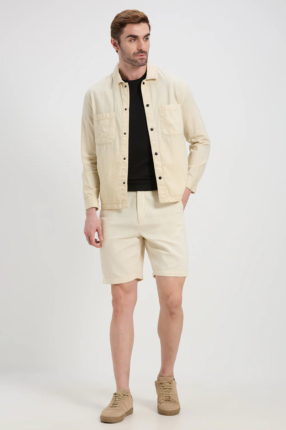 Cotton Denim Maven Shacket - Image 17