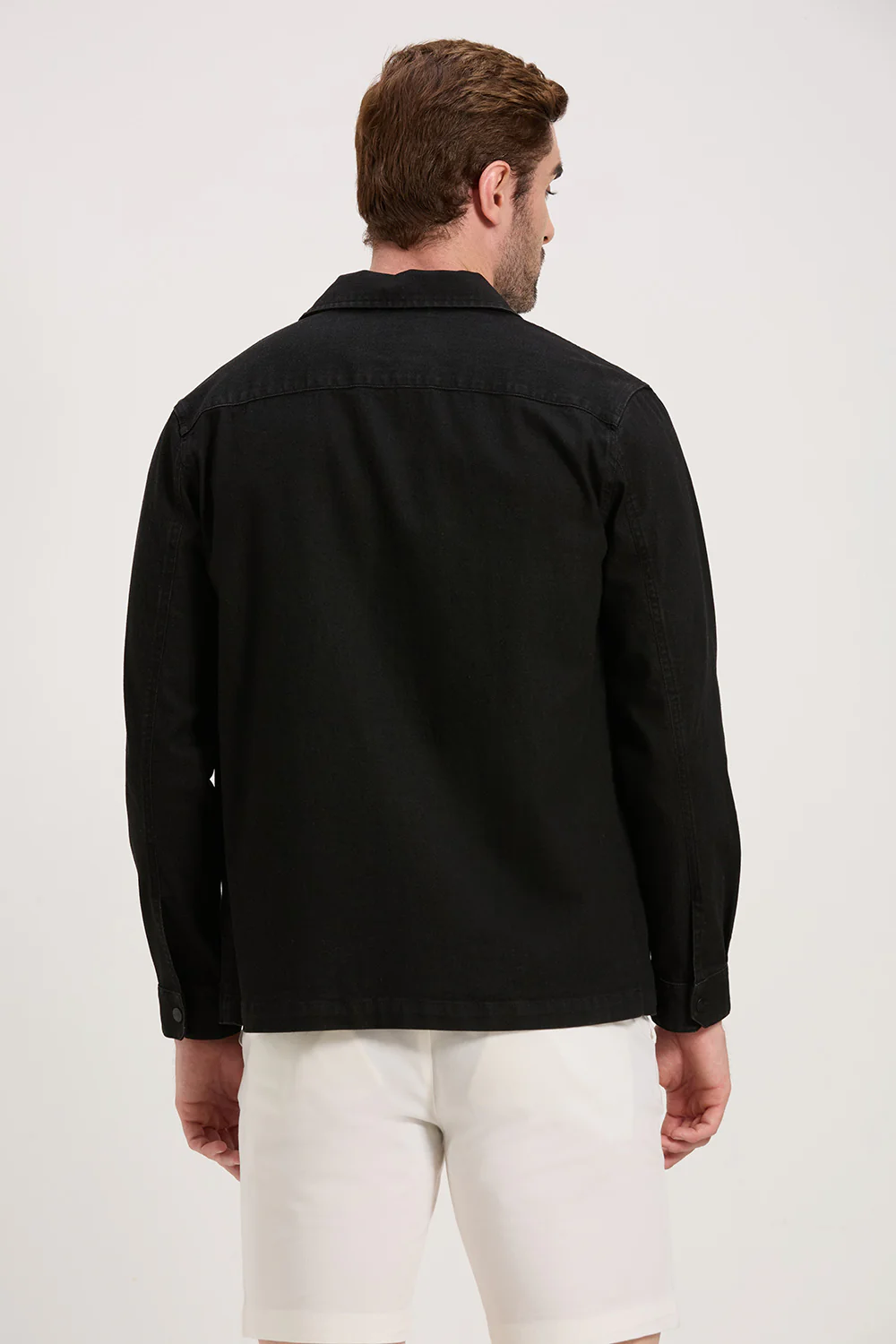 Cotton Denim Maven Shacket - Image 4