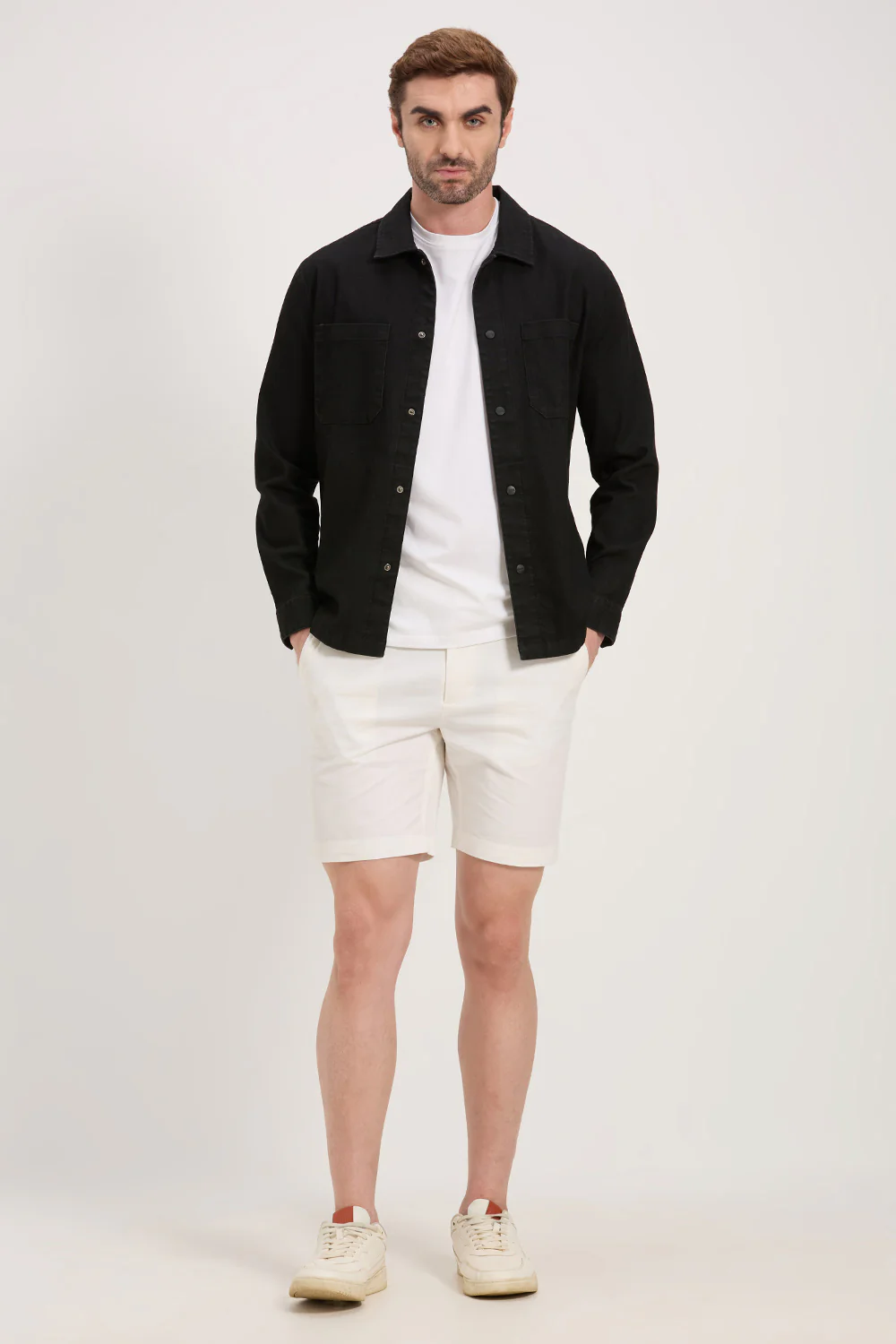 Cotton Denim Maven Shacket - Image 7