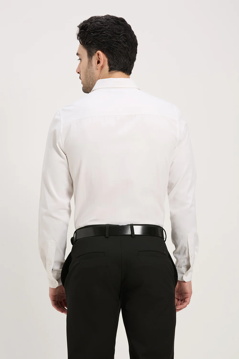 Cotton Dobby Motive Full Sleeve Shirt - Image 9