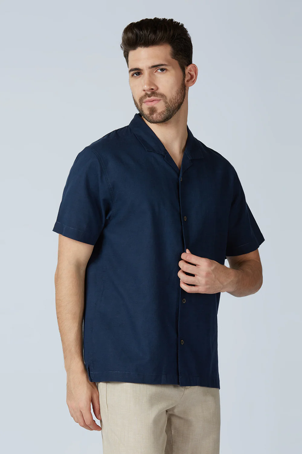 Cotton Linen Haven Shirt - Image 3