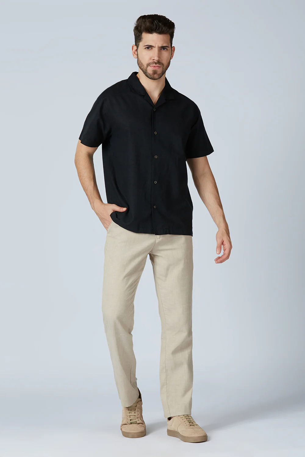 Cotton Linen Haven Shirt - Image 44