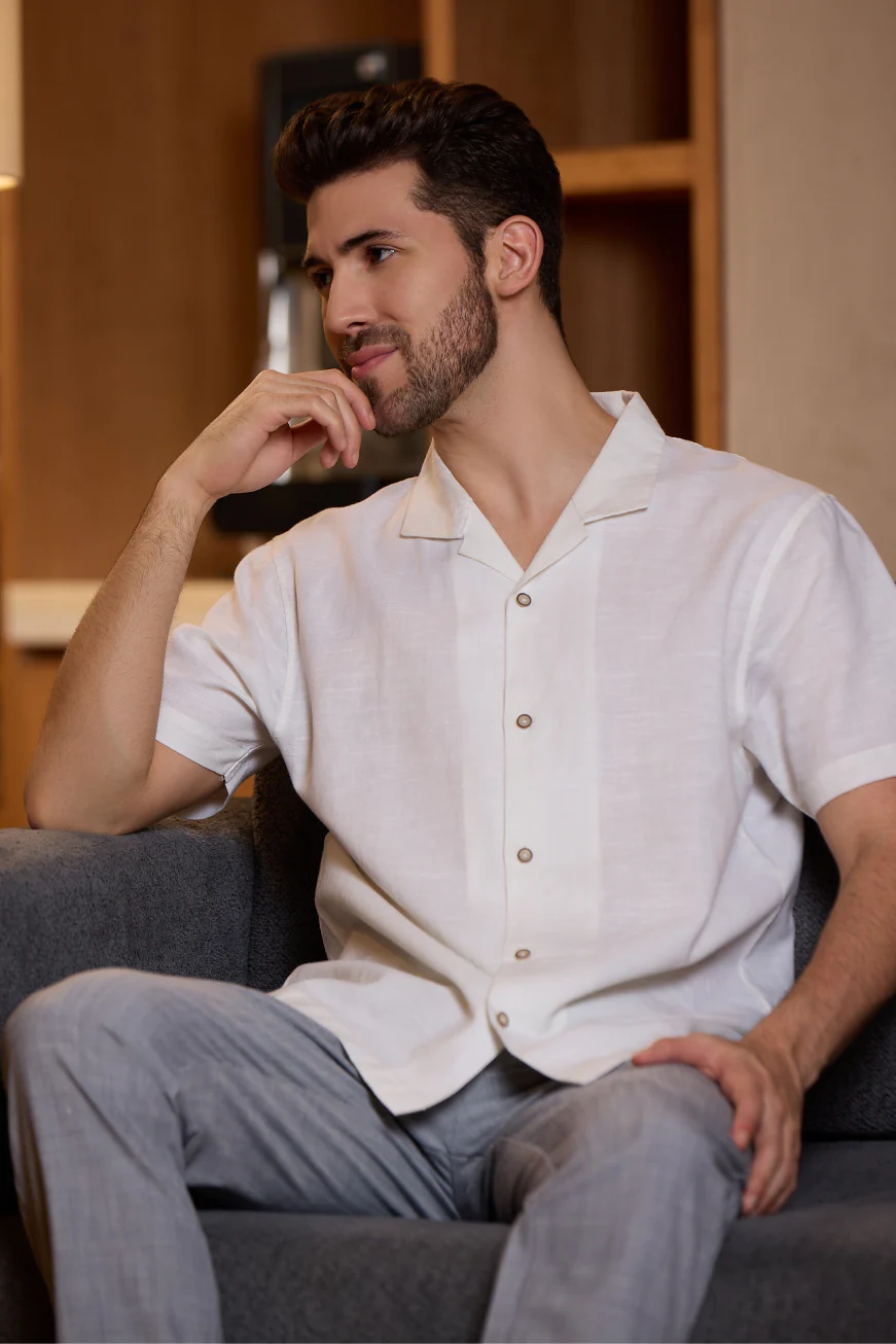 Cotton Linen Haven Shirt - Image 8