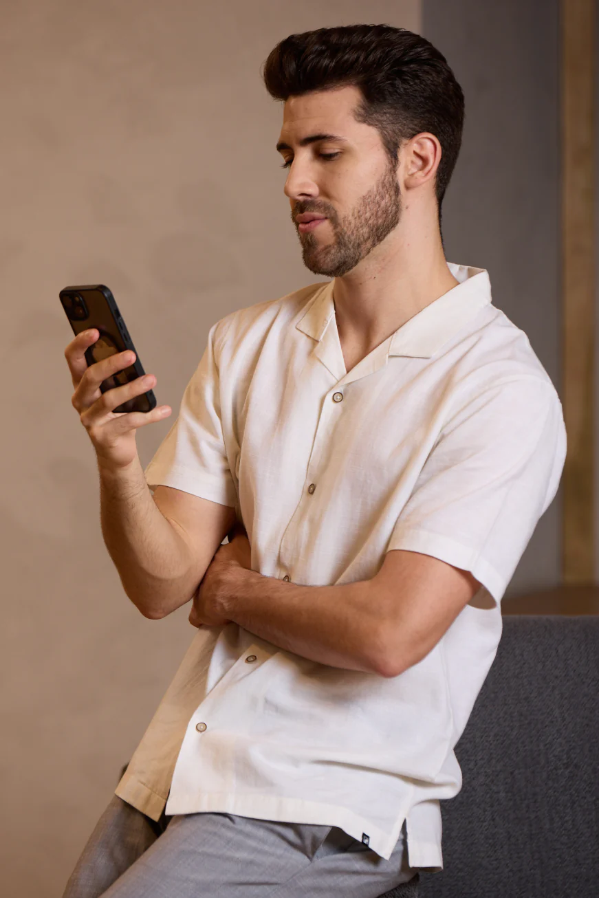 Cotton Linen Haven Shirt - Image 9