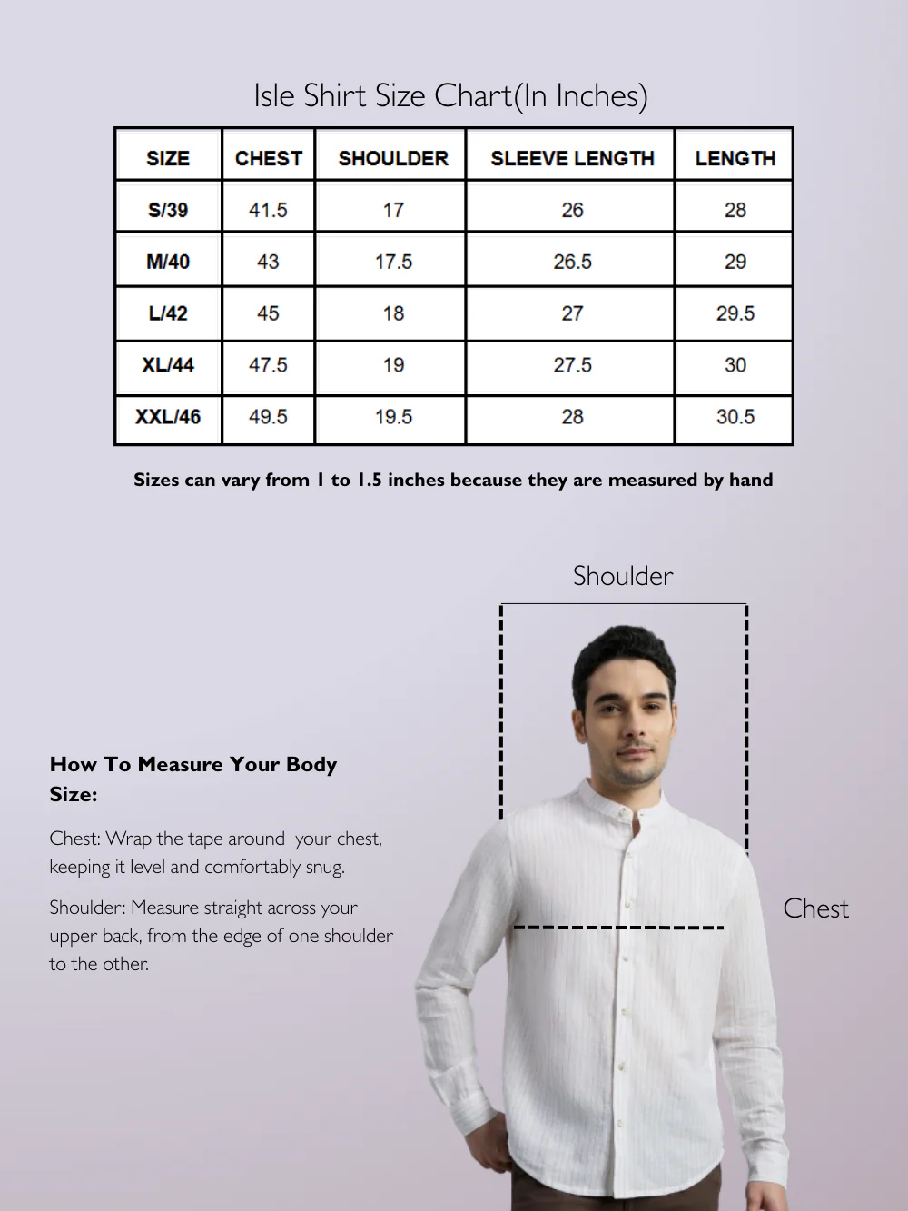 Linen Cotton Mandarin Collar Isle Shirt - Image 8