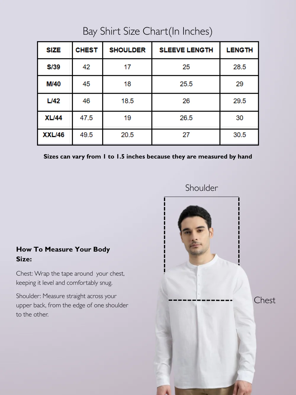 Cotton Mandarin Collar Bay Shirt - Image 24