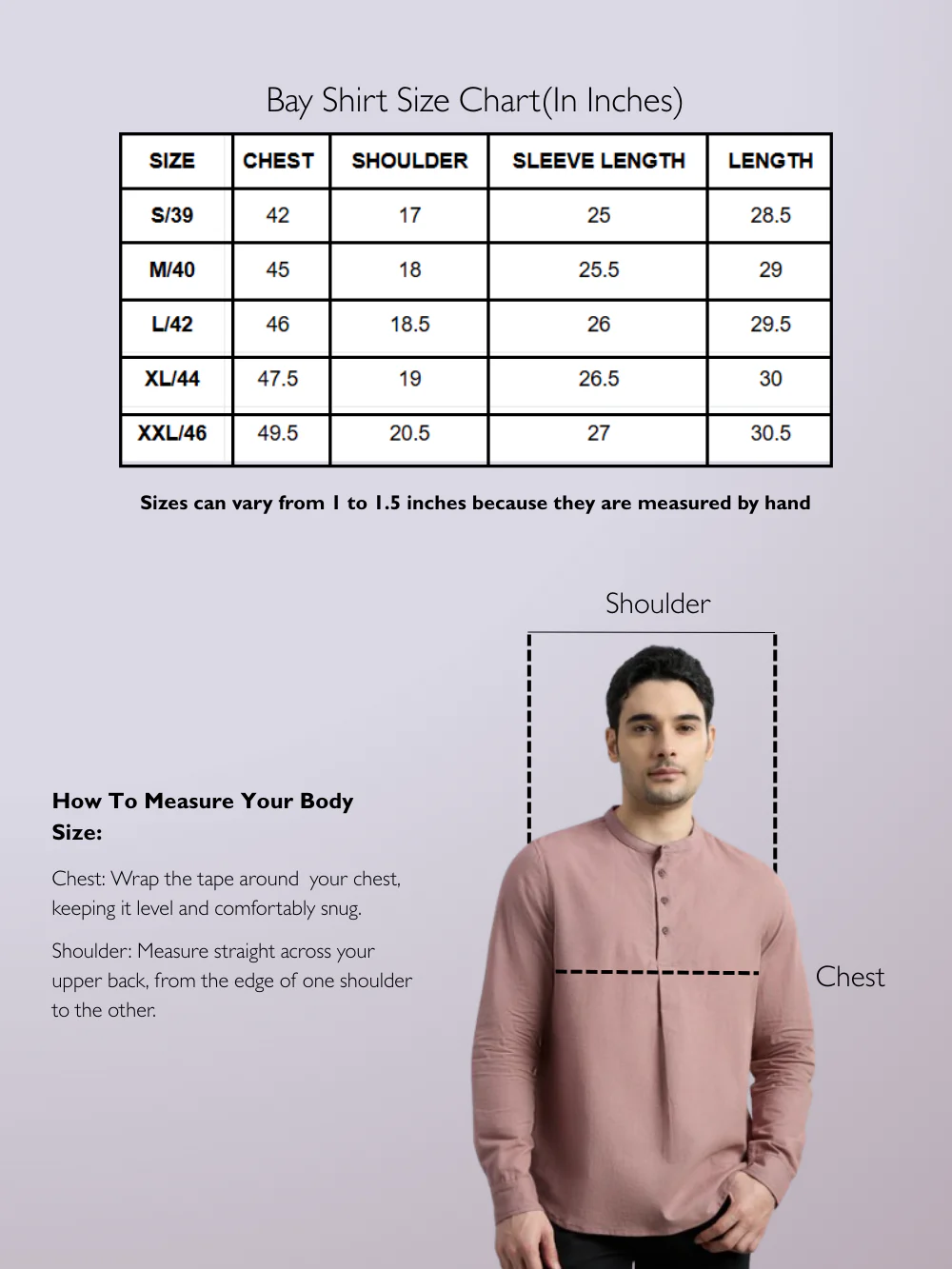Cotton Mandarin Collar Bay Shirt - Image 33