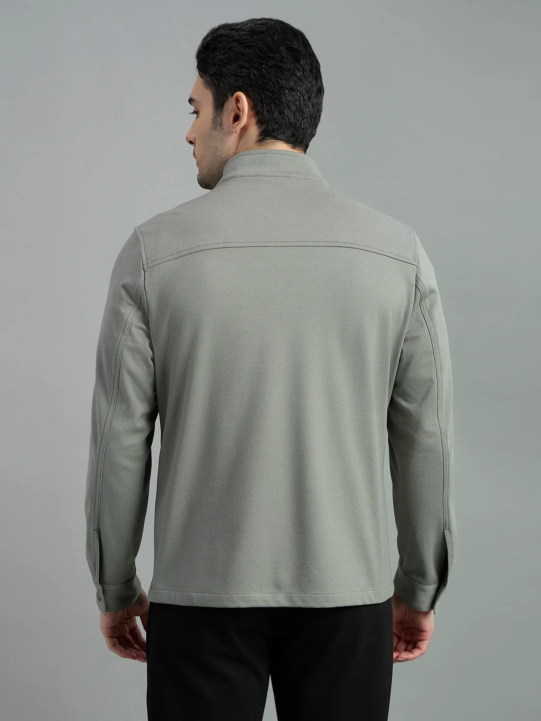 Knit Field Shacket - Image 16