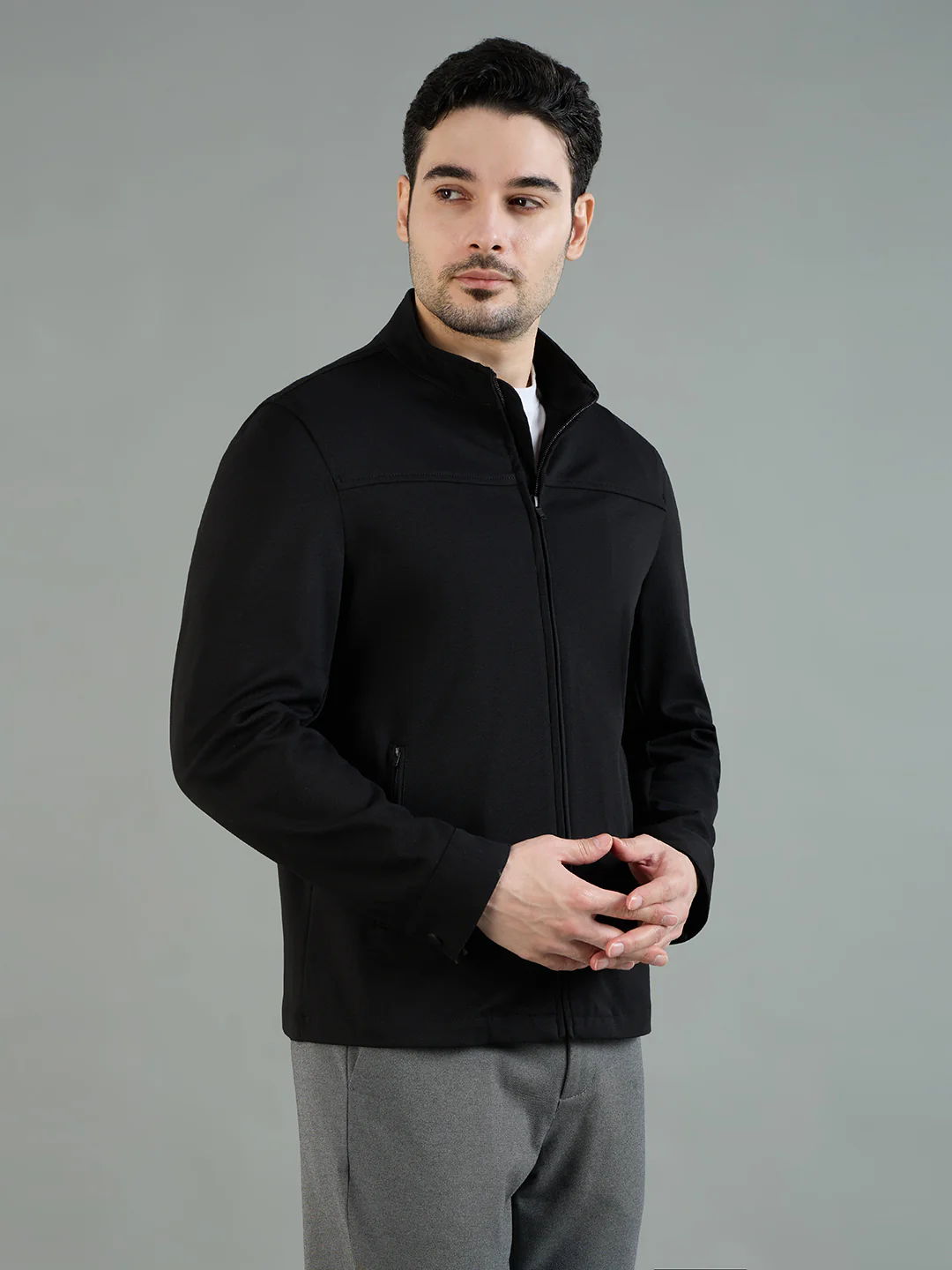 Knit Field Shacket - Image 25