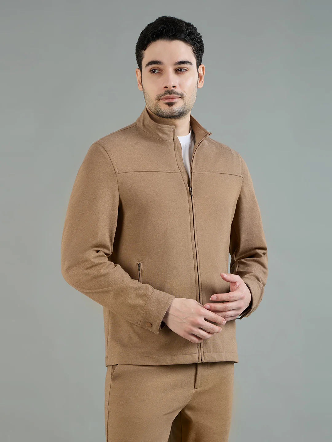 Knit Field Shacket - Image 36