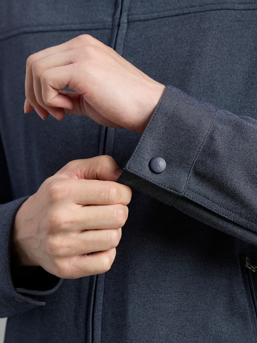 Knit Field Shacket - Image 9