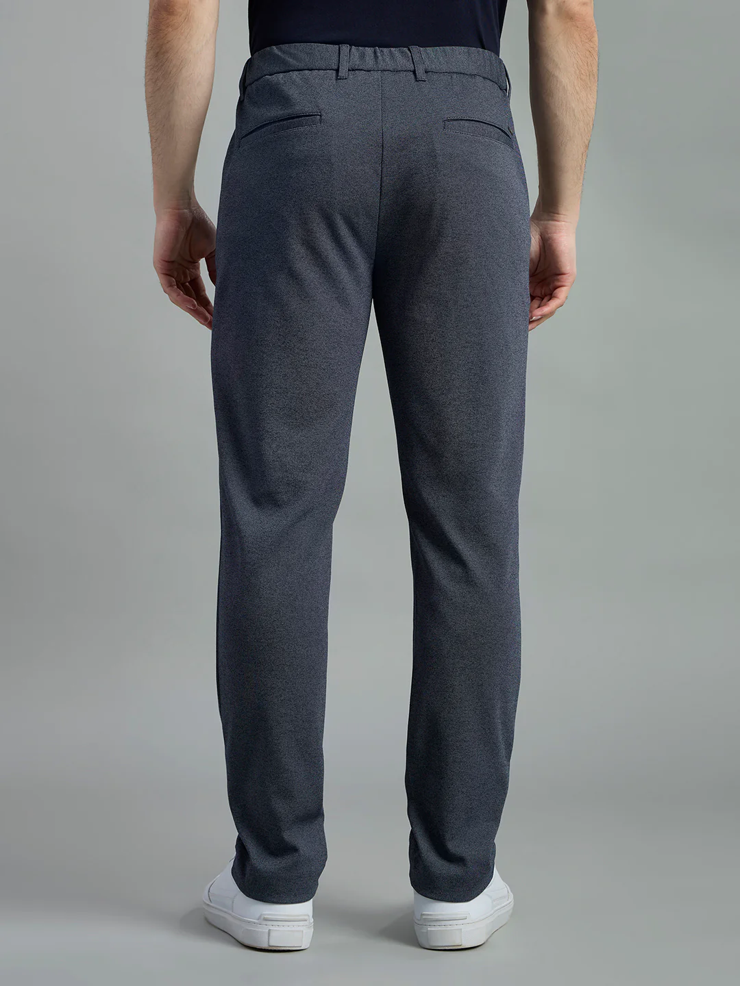 Stretchable Knit Stride Trousers - Image 3