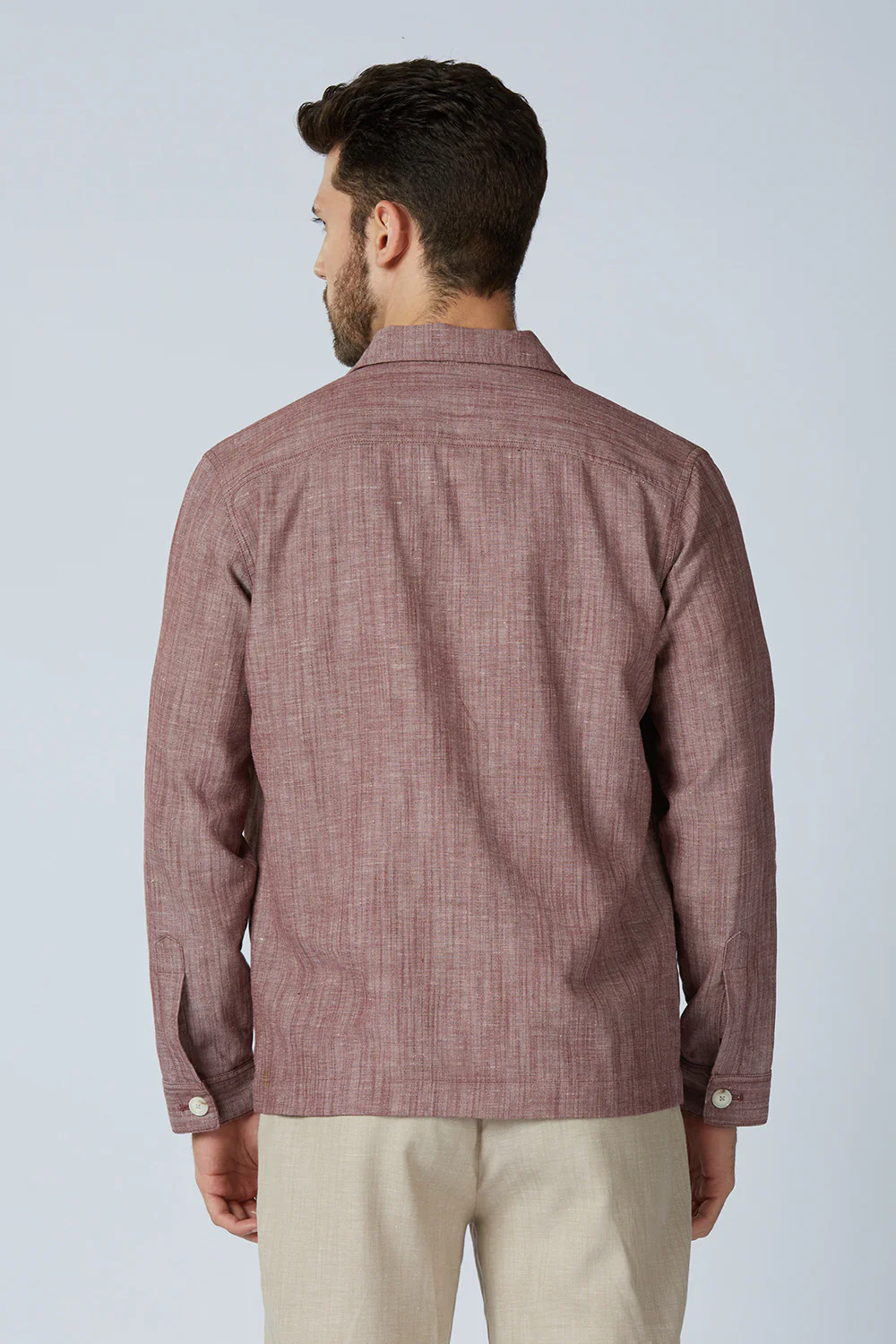 Linen Blend Yugen Shacket - Image 17