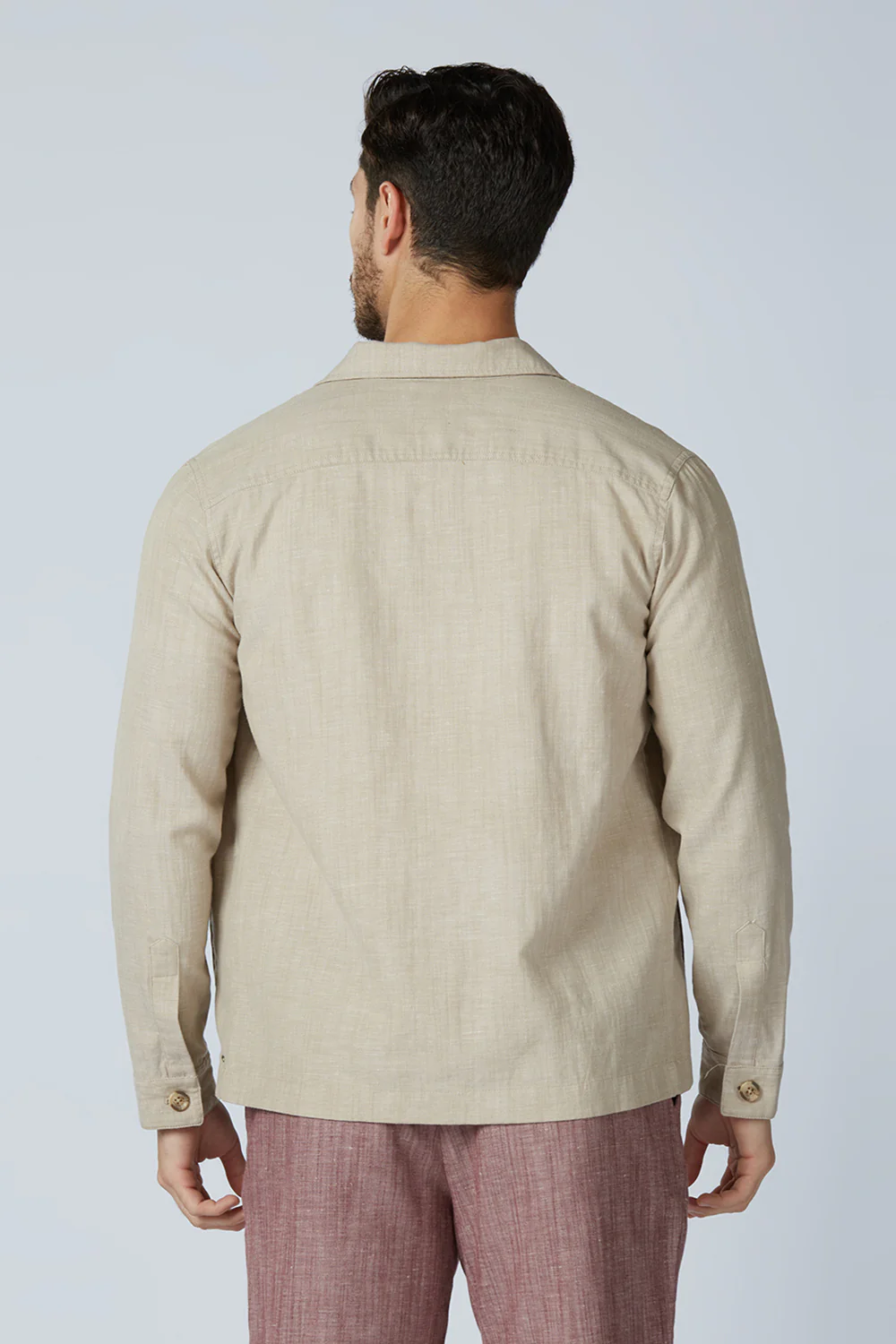 Linen Blend Yugen Shacket - Image 6