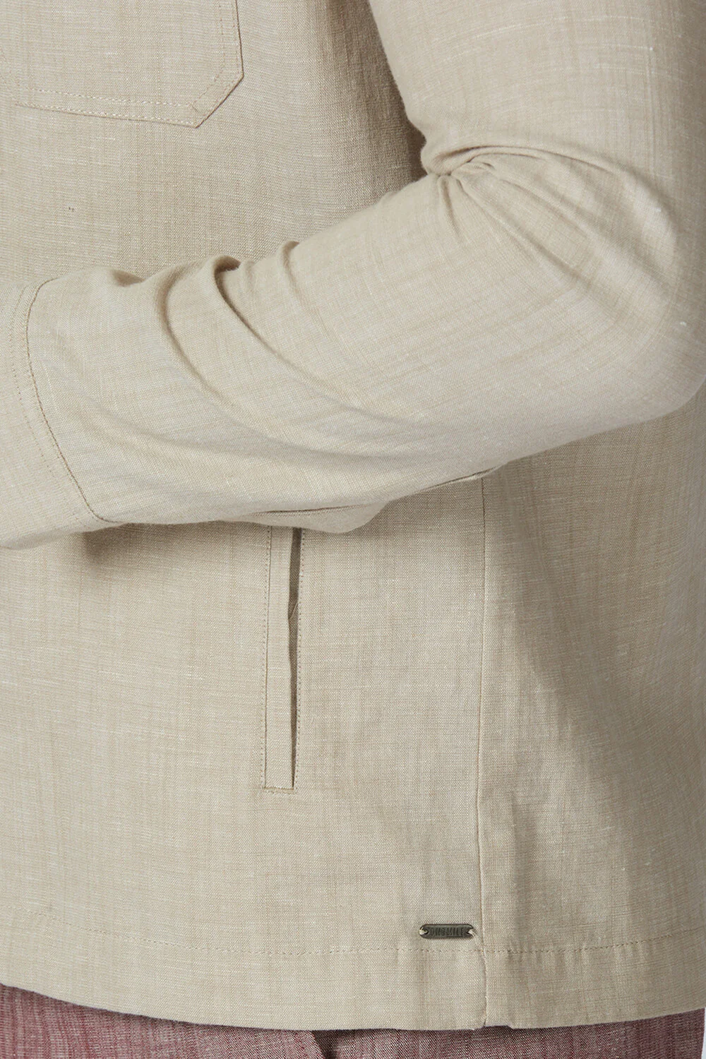 Linen Blend Yugen Shacket - Image 8