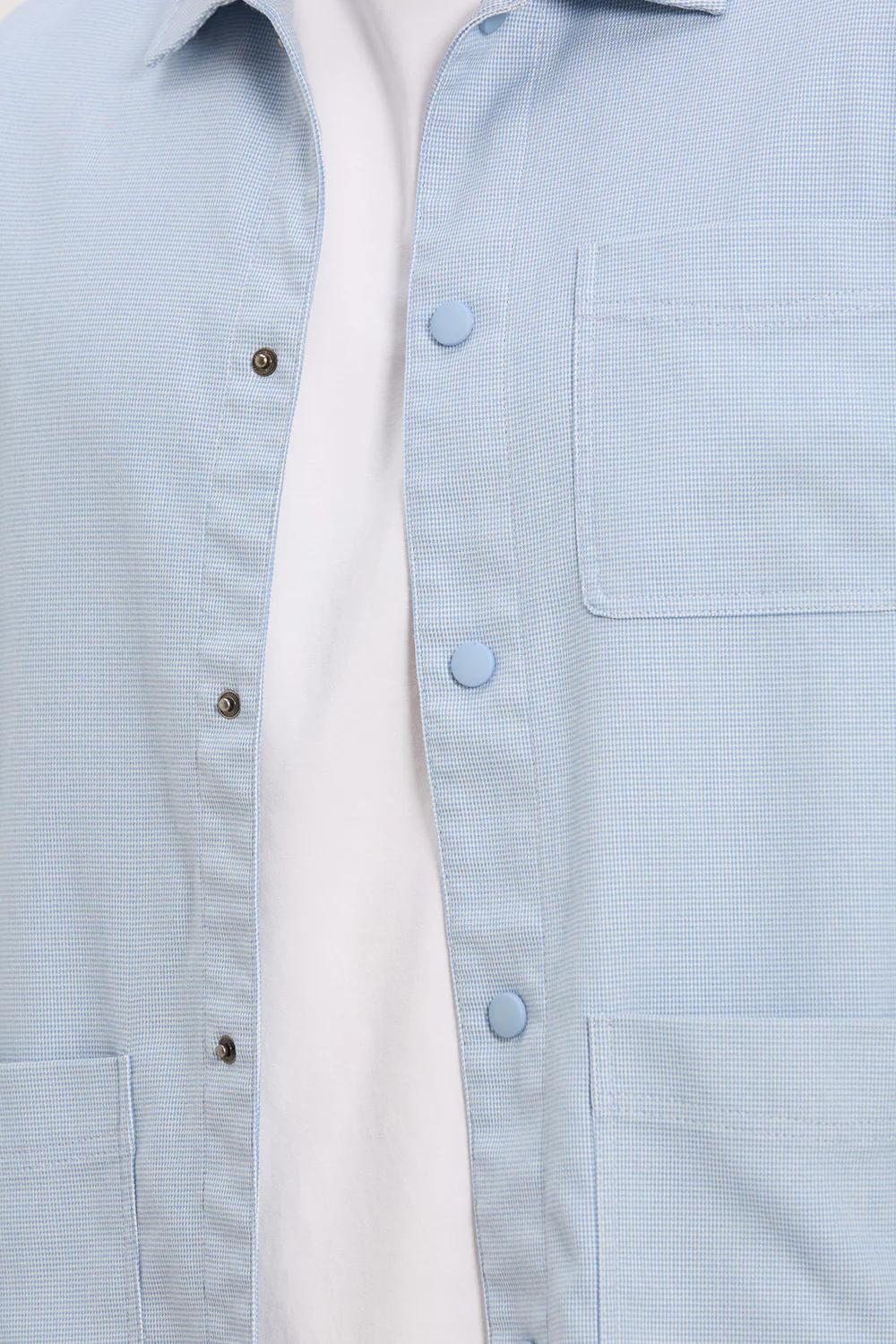 Soft Touch Poly Rayon Edge Shacket - Image 3