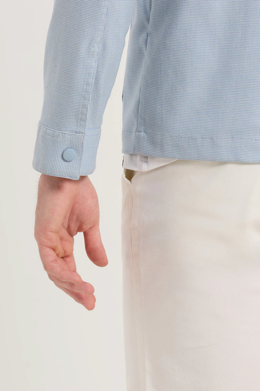Soft Touch Poly Rayon Edge Shacket - Image 8