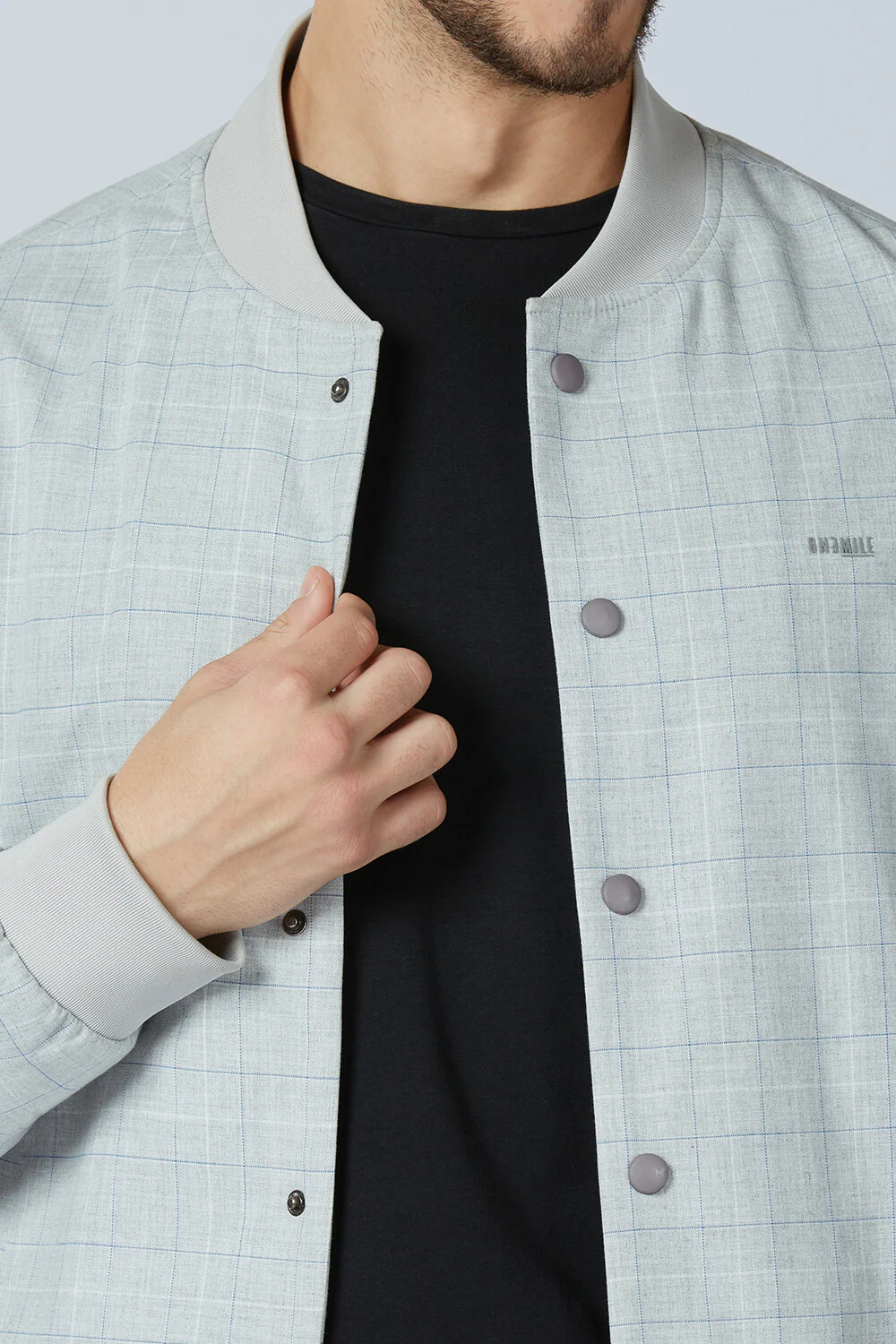 Soft Touch Grey Wave Shacket - Image 3