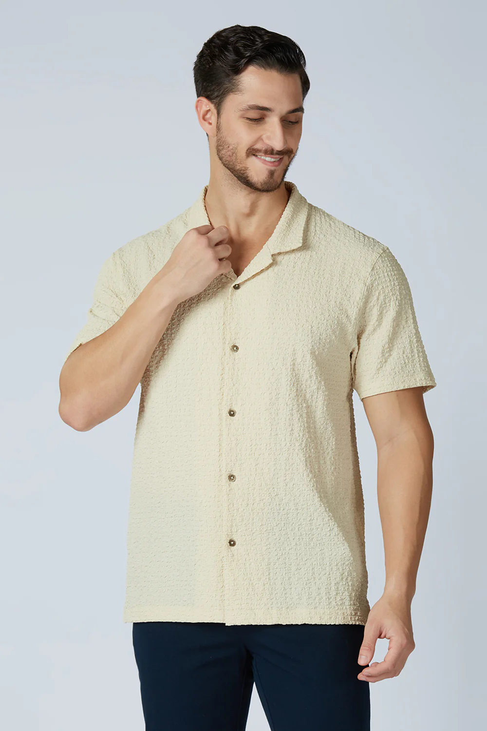 Textured Resort Cabin Shirt - Image 12