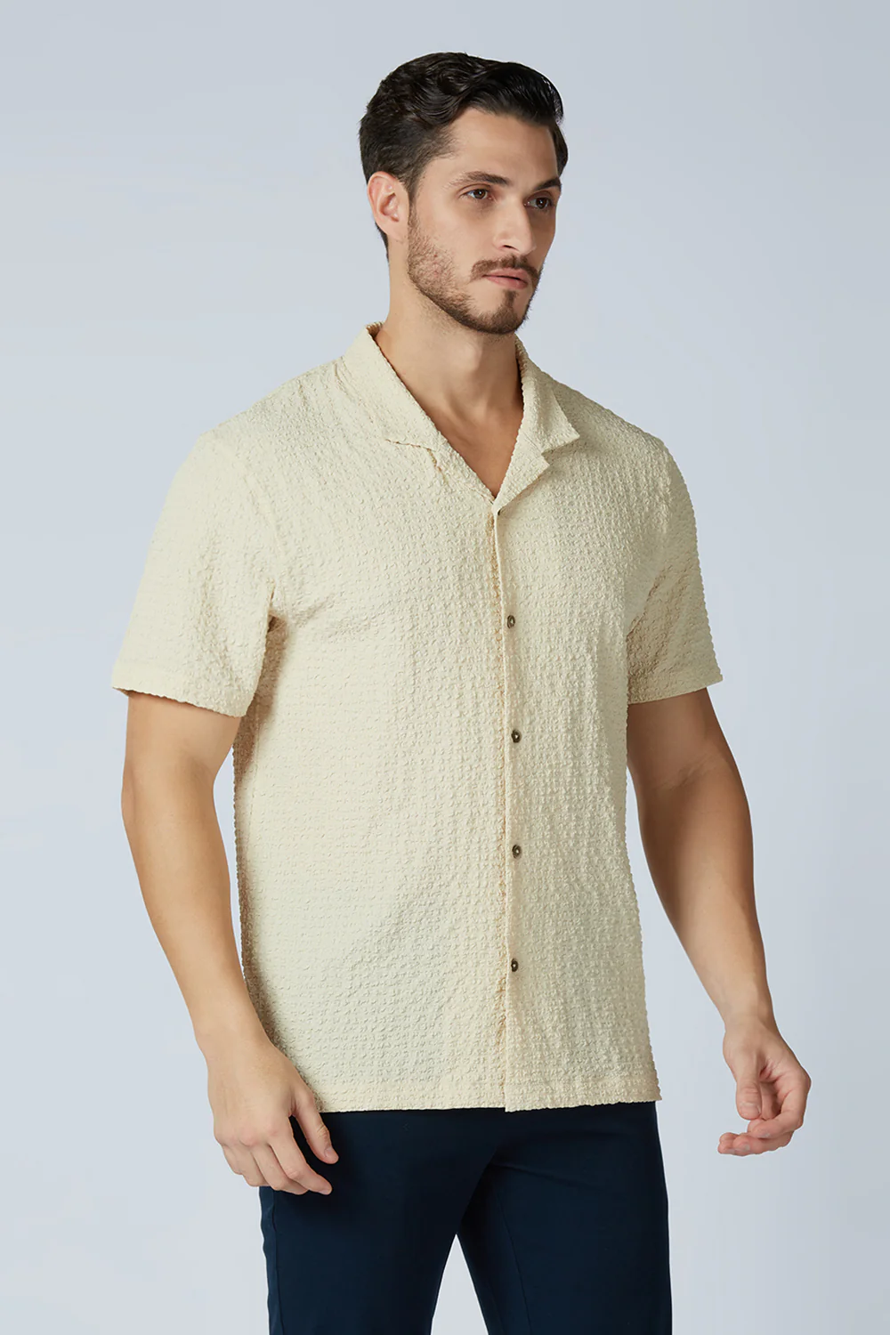 Textured Resort Cabin Shirt - Image 13