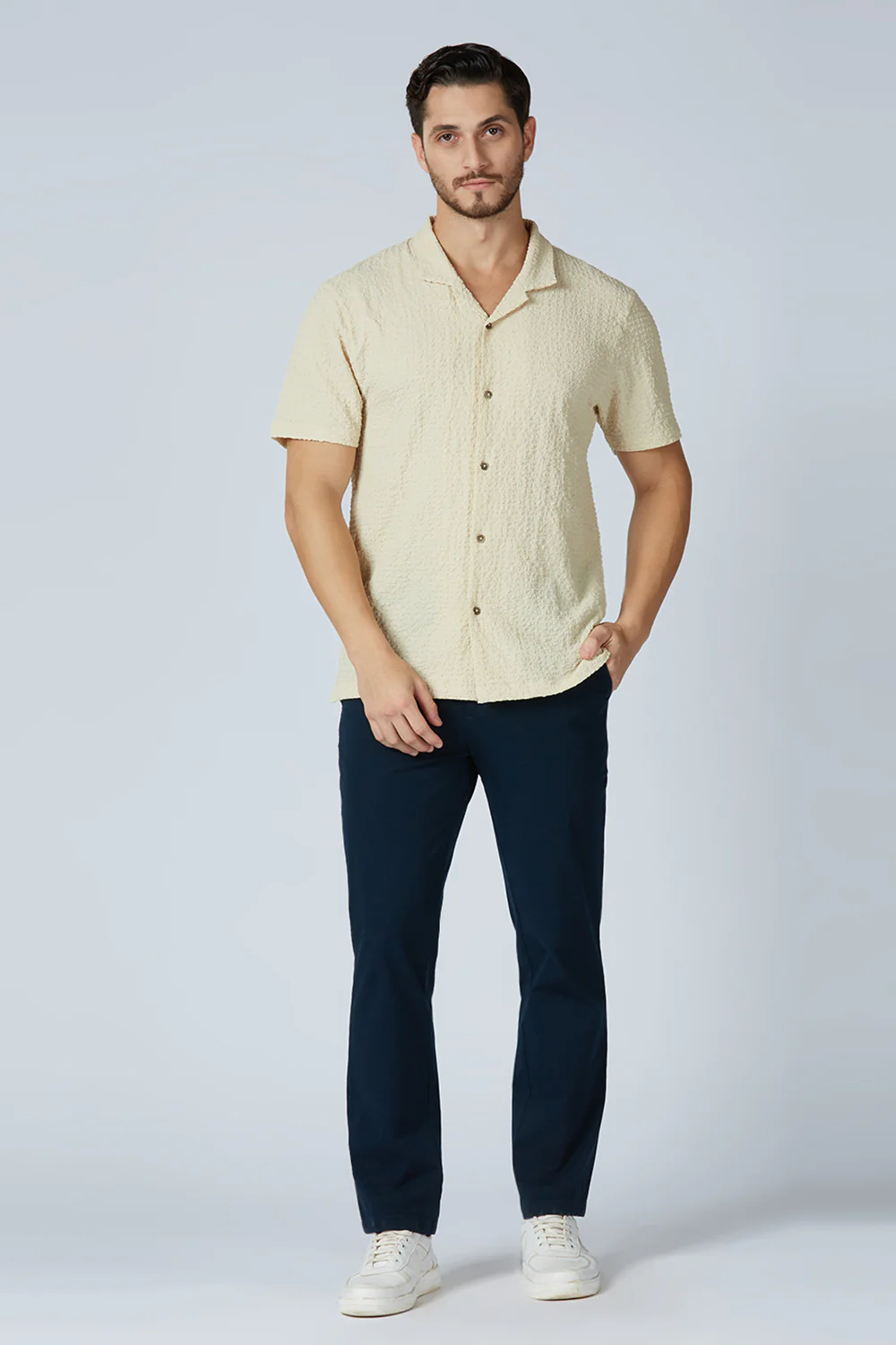 Textured Resort Cabin Shirt - Image 17