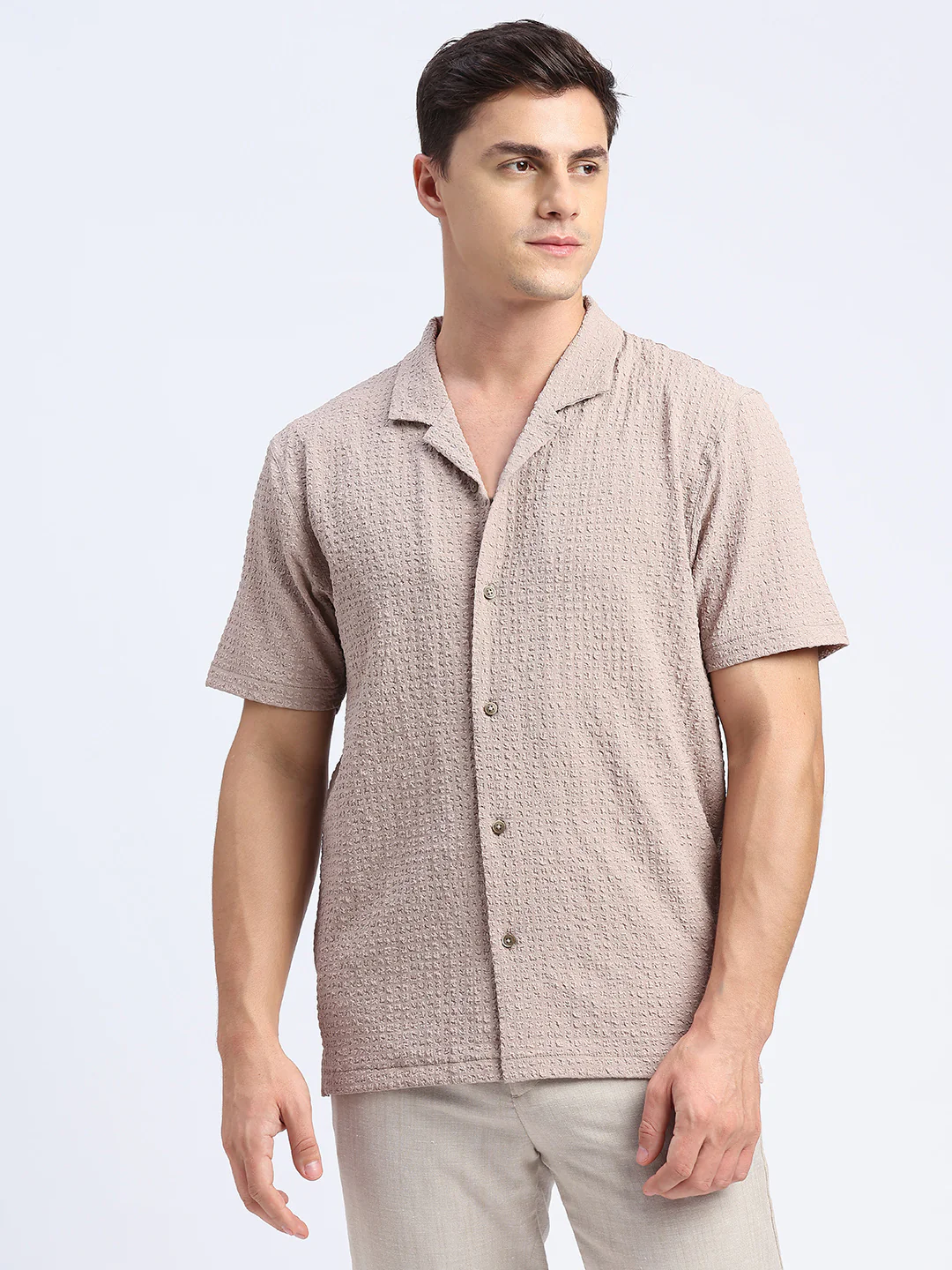 Textured Resort Cabin Shirt - Image 20