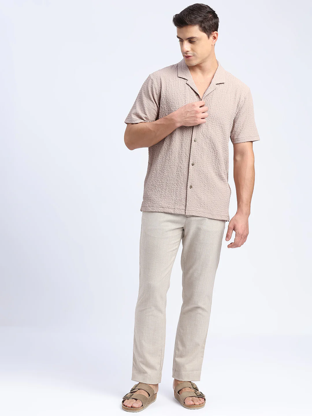 Textured Resort Cabin Shirt - Image 23