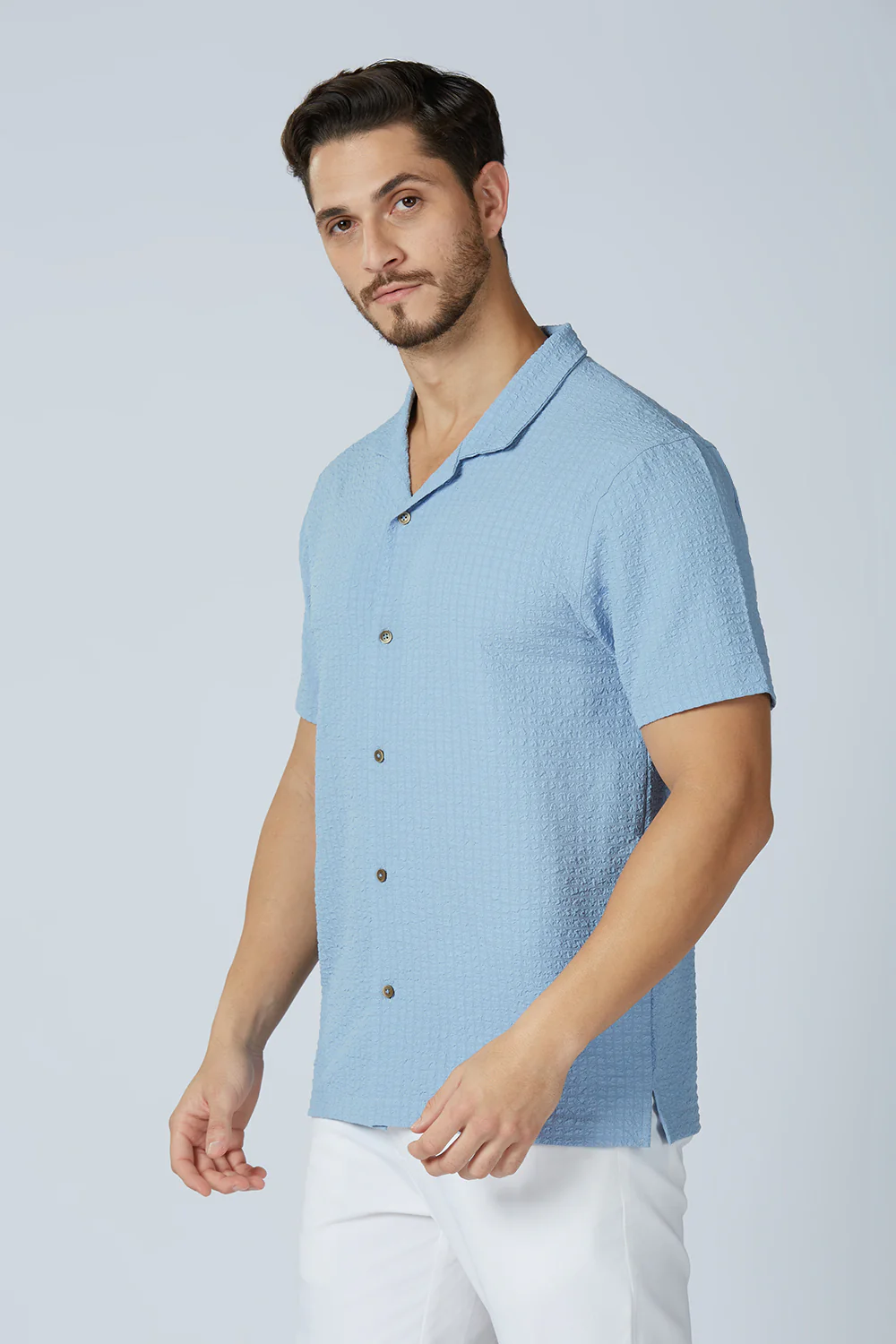 Textured Resort Cabin Shirt - Image 4