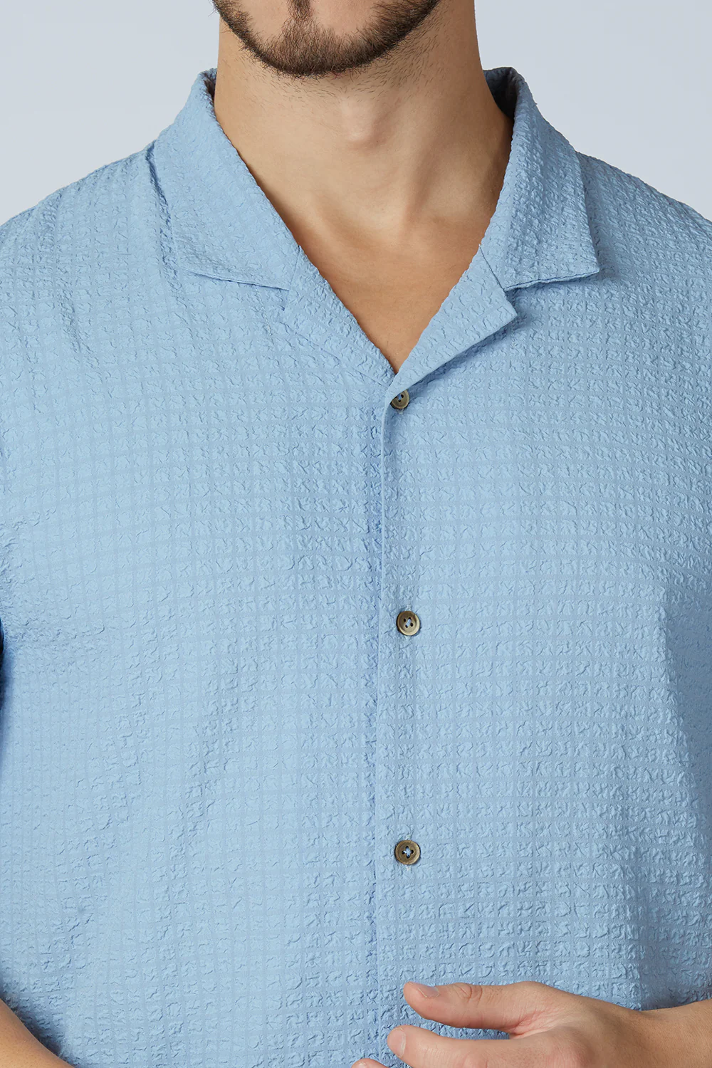 Textured Resort Cabin Shirt - Image 5